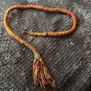 Long Dreadlock Wrap With Charm